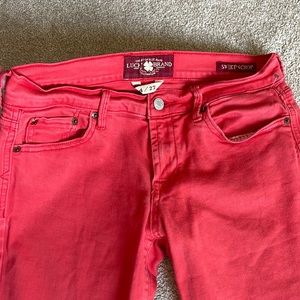 Lucky Brand cropped jeans size 27 , fun for summer and spring!